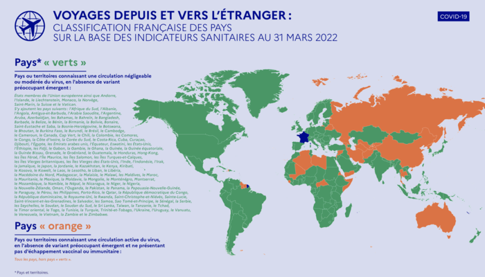 Carte du covid